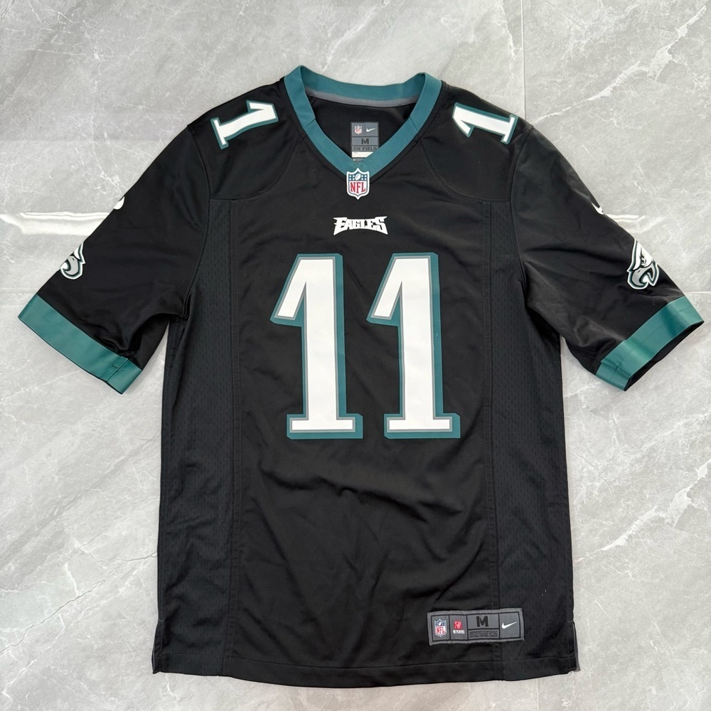 Men’s Nike Carson Wentz #11 NFL Philadelphia Eagles Football Jersey Medium - Picture 3 of 16